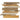 Mixed (Ivory + Noce + Gold) Travertine Mosaic - Manhattan Random-Strip