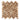 Noce Travertine 1’’ X 2’’ Herringbone Mosaic Tumbled Wall Tile