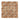 Noce Travertine Octagon Mosaic w/ Ivory Dots Tumbled Wall Tile