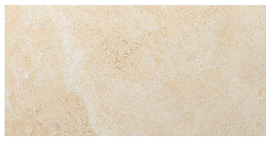 Durango Cream Travertine 12’’ X 24’’ Tile Micro-Beveled Filled & Honed Wall Tile