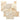Latravonya Travertine Versailles Tile Filled & Honed/Brushed & Chiseled Wall Tile