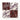 Checkerboard Marble Tile - Rosso Laguna & Calacatta Viola