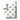 Thassos White Marble 4-3/4’’ X 12’’ Basketweave Border (w/ Blue-Gray) Polished/Honed Accent & Trim Tile
