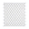 Thassos White Marble Penny-Round Mosaic Polished/Honed Backsplash Tile