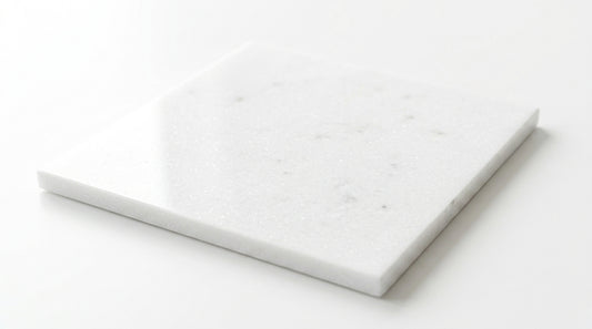 Thassos White Marble Tile - 12x12