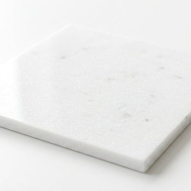 Thassos White Marble Tile, Polished finish - color and finish reference (shown: 12x12)