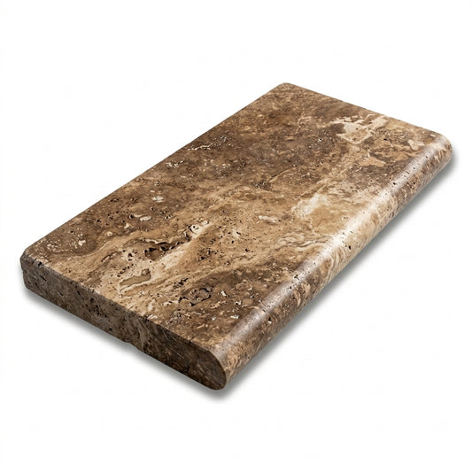 Walnut Travertine Tile - 12x24 3 cm Pool-Coping