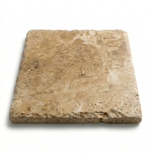 Walnut Travertine Tile - 16x16