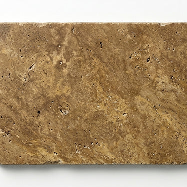 Walnut Travertine Tile - 16x24 Paver 3cm