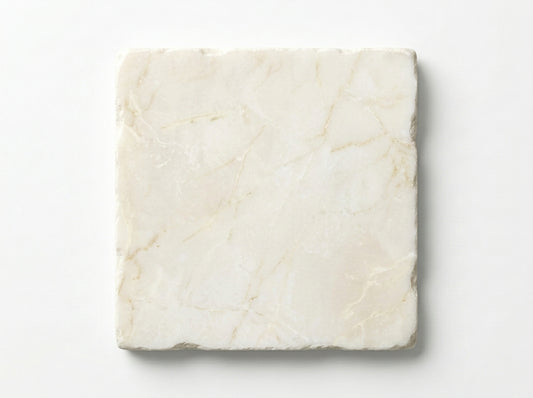 White Pearl (Turkish Botticino) Marble Tile - 12x12