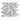 Marmara Equator Marble Mosaic - Manhattan Random-Strip