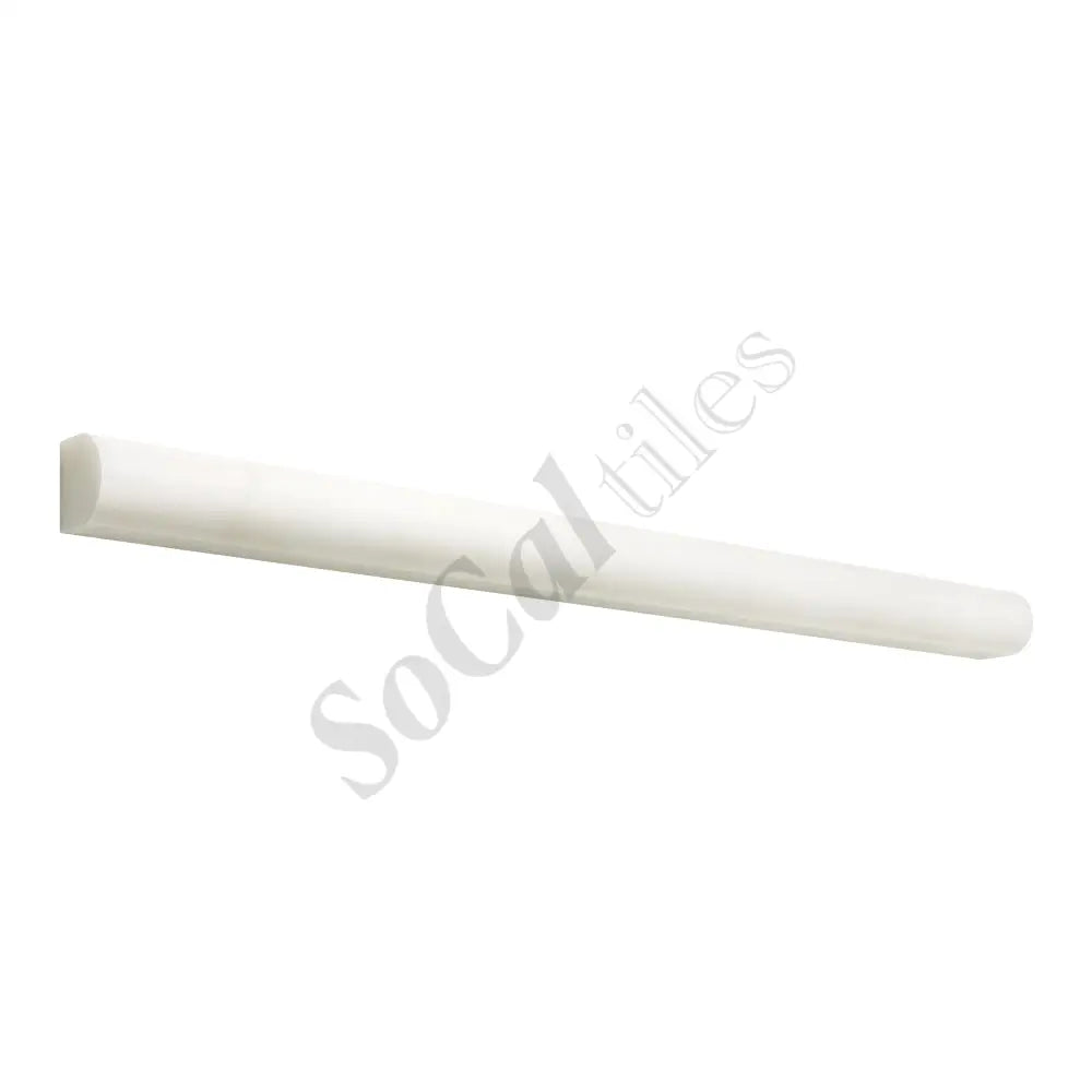 Afyon White Marble 3/4’’ X 12’’ Bullnose Liner Polished Liner