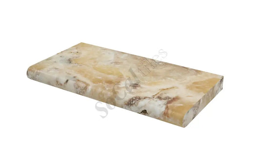 Antico Onyx Travertine 12’’ X 24’’ 5 cm Pool-Coping Tumbled Wall Tile