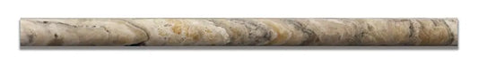 Antico Onyx Travertine 3/4’’ X 12’’ Bullnose Liner Honed Liner