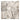 Atlantic Gray Marble Versailles Pattern Tile Brushed & Chiseled/Tumbled Wall Tile