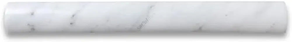 Bianco Carrara White Marble 1’’ X 12’’ Quarter-Round Trim Quarter-Round