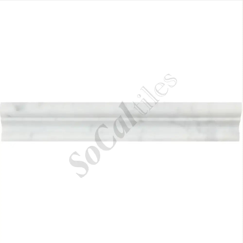 Bianco Carrara White Marble 2’’ X 12’’ Crown Molding Crown