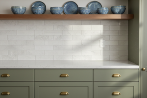 Bianco Congelato Dolomite Tile - 2x8