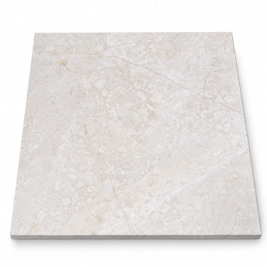 White Pearl Botticino Marble Tile - 12x12