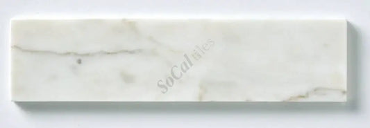 Calacatta Gold Marble 2’’ X 8’’ Tile Micro-Beveled Wall Tile