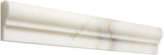 Calacatta Oliva Marble 2’’ X 12’’ Single-Step Chair Rail Trim Polished/Honed Single-Step Chair Rail