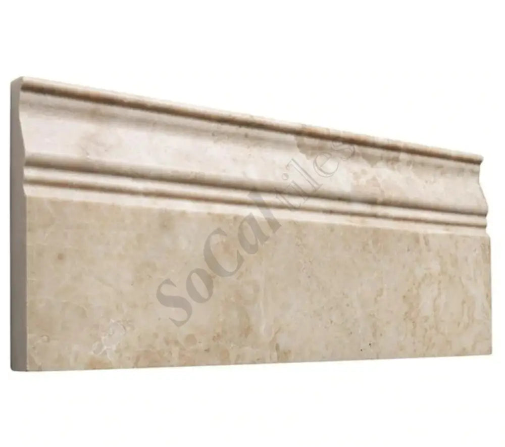 Cappuccino Marble 4-3/4’’ X 12’’ Baseboard Trim Baseboard