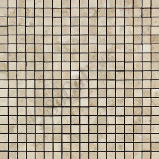 Cappuccino Marble 5/8’’ X 5/8’’ Mosaic Backsplash Tile