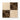 Checkerboard Marble Tile - Crema Marfil & Emperador Dark