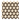 Crema Marfil Marble Mosaic - Lattice with Emperador Dark Strips