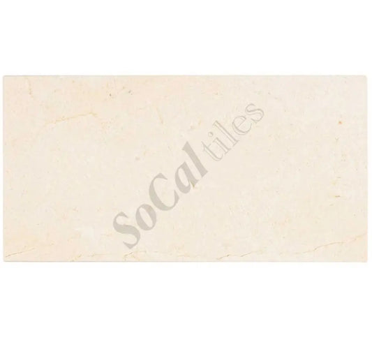 Crema Marfil Marble 12’’ X 24’’ Tile Micro-Beveled - Premium Wall Tile