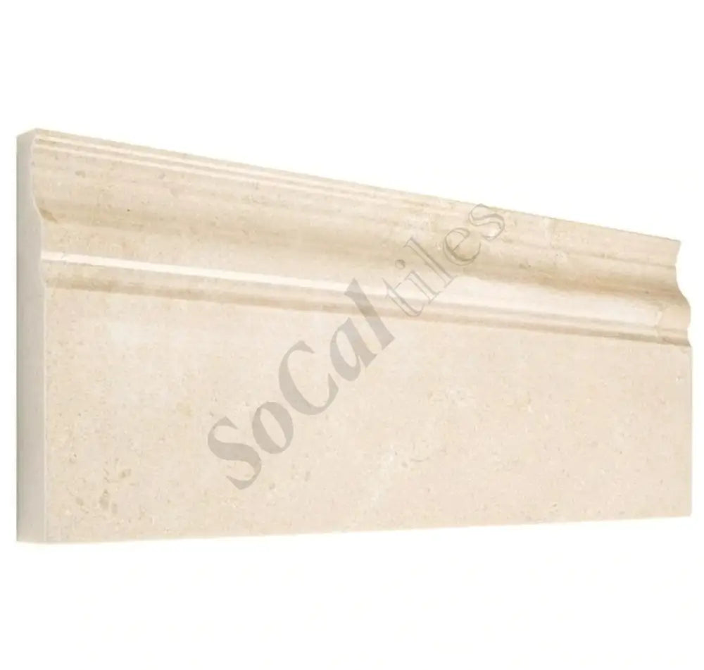 Crema Marfil Marble 4-3/4’’ X 12’’ Baseboard Trim Baseboard