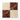 Checkerboard Marble Tile - Rosso Laguna & Crema Marfil