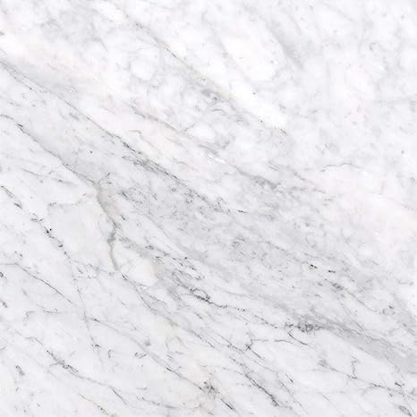 Bianco Carrara White Marble 12’’ X 12’’ Tile Micro-Beveled Wall Tile