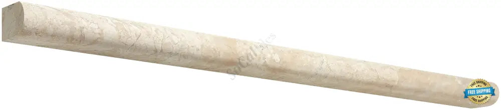 Diano Royal (Queen Beige) Marble 1/2’’ X 12’’ Pencil Liner Polished/Honed Liner