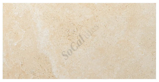 Durango Cream Travertine 12’’ X 24’’ Tile Micro-Beveled Filled & Honed Wall Tile
