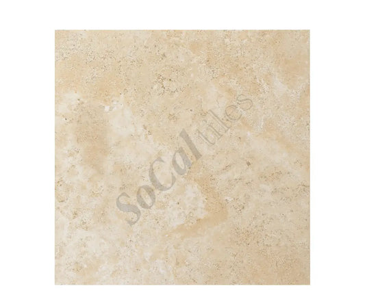 Durango Cream Travertine 16’’ X 16’’ Tile Tumbled Wall Tile
