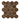 Emperador Dark Marble Mosaic - 1in Hexagon