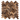 Emperador Dark 1x2 herringbone hero