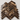 Emperador Dark 1x4 Herringbone mosaic close-up