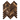 Emperador Dark 1x4 Herringbone mosaic product hero