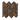 Emperador Dark Marble Mosaic - 1x4 Herringbone