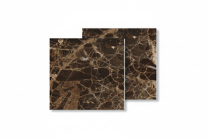 Emperador Dark Marble Tile - 24x24