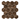 Emperador Dark Marble Mosaic - 3in Hexagon