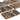 Emperador Dark 3x6 marble tile side-angle detail render