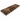 Emperador Dark 4x12 marble tile side-angle detail