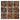 Emperador Dark 4x4 marble tile hero render