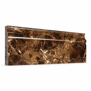 Emperador Dark Marble Trim - Baseboard