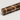 Emperador Dark quarter-round trim close-up