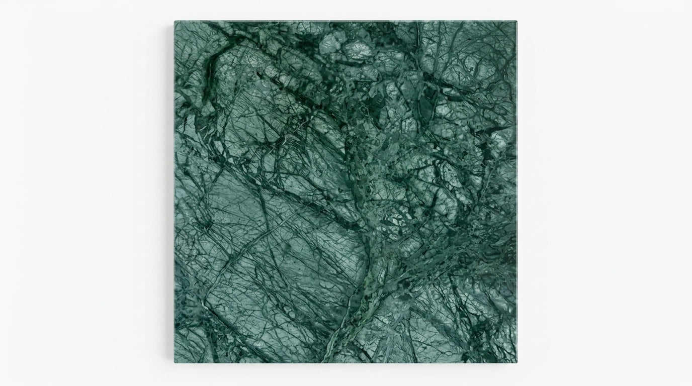 Empress Green Marble Tile - 12x12