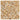Gold/Yellow Travertine Mosaic - 1x1 Square